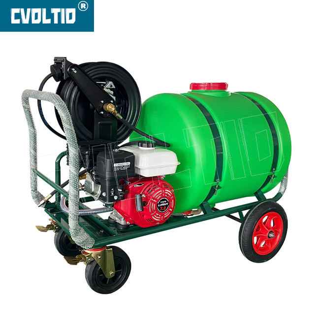 Hidrolavadora de Gasolina Arranque Manual GX390 2610PSI 3.17GPM 7HP con 300L Tanque de Agua - KHT