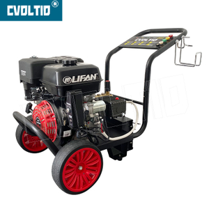 Hidrolimpiadora de Gasolina 4000PSI 3.96GPM Hidrolavadora Comercial Autónoma Arranque Eléctrica Lifan 190F 15HP - QP