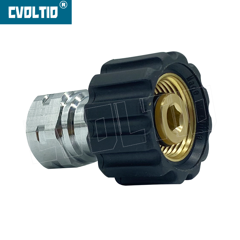 Adaptador para lavadora de alta presión, rosca FNPT de 1/4' a M22F*1.5-14