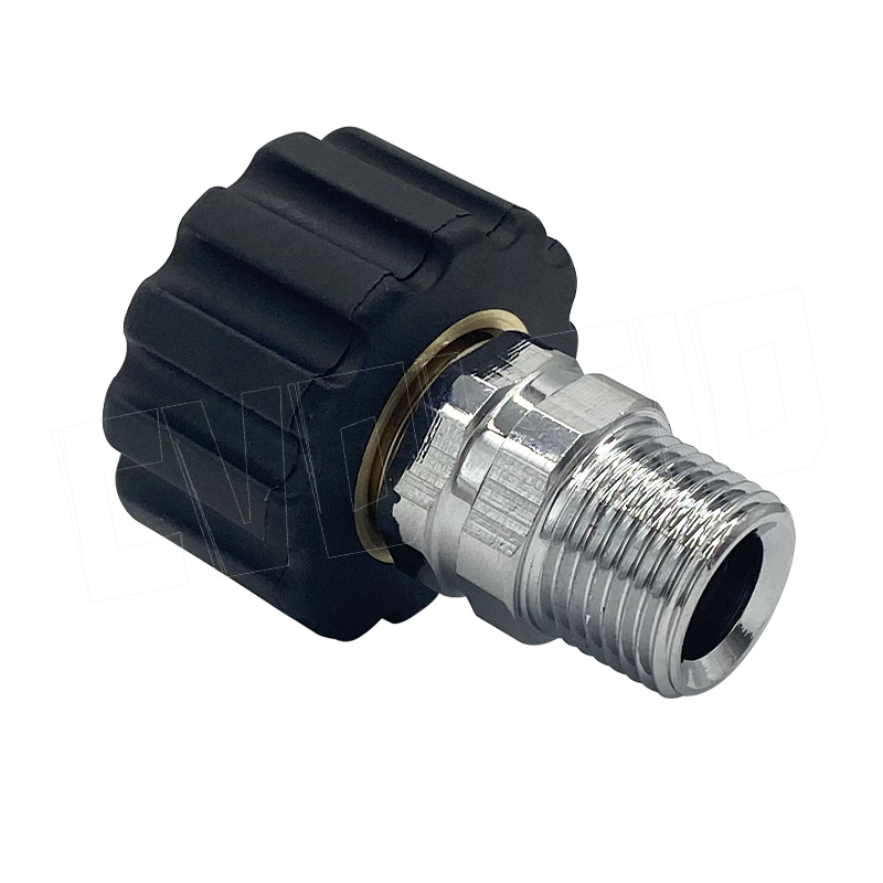 Adaptador para lavadora de alta presión, rosca MNPT de 3/8' a M22F*1.5-14 