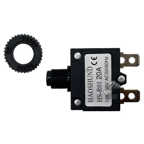 Protector termal 20A del motor eléctrico de los recambios de la lavadora de alta presión 