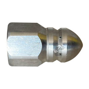 Accesorios para lavadora a presión de 4000PSI, boquillas de chorro de drenaje de alcantarillado de 1/4 pulgadas con 1 delantero y 6 traseros