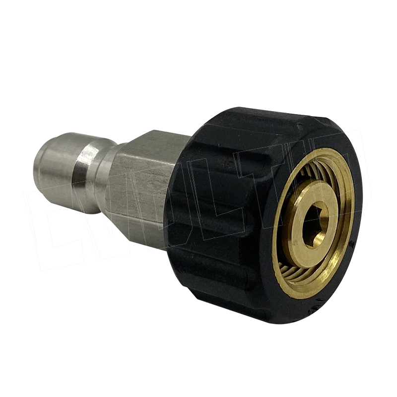 Adaptador para lavadora de alta presión 3/8'QD Plug a M22F*1.5-14