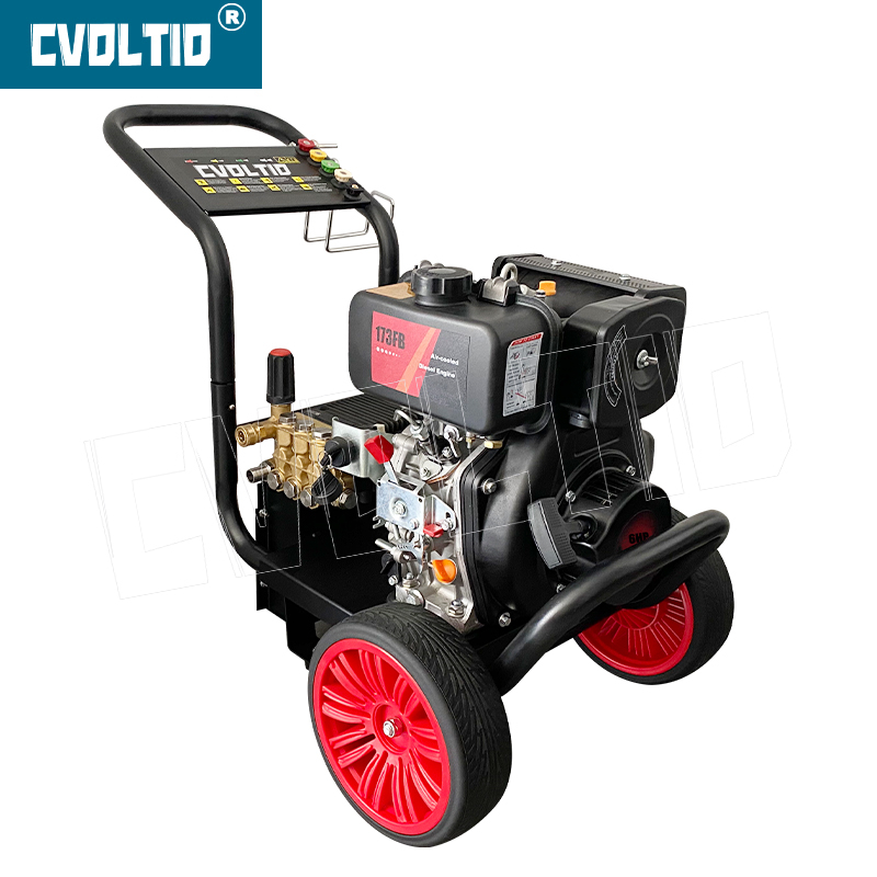 Lavadora diésel de alta presión 2610PSI 4GPM 6HP Hidrolavadora Comercial Koop 173F- CP