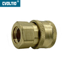 Adaptador para lavadora de alta presión, conector QD de 1/4'F a 1/4'