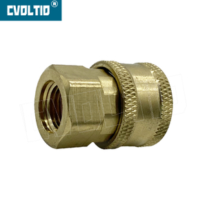 Adaptador para lavadora de alta presión, conector QD de 1/4'F a 1/4'