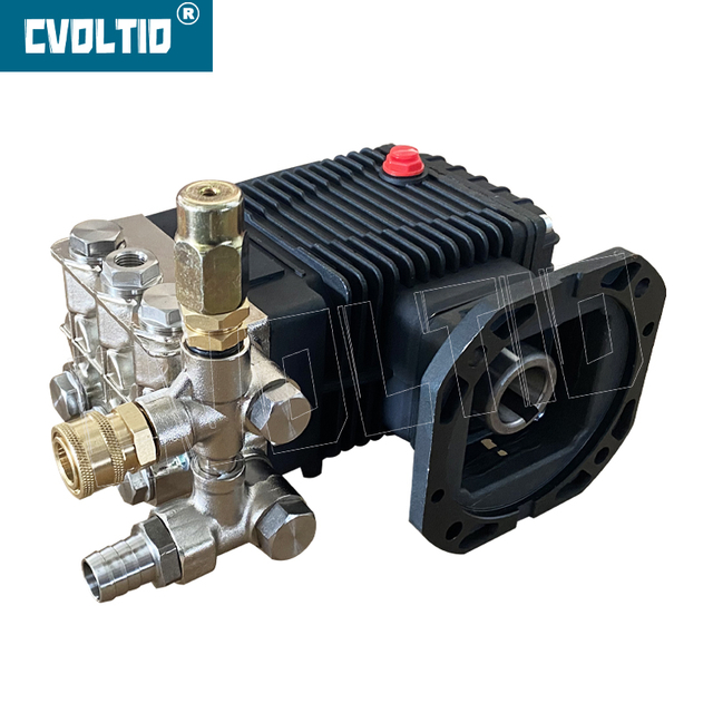 Bomba eléctrica de alta presión para lavadora, eje 4KW, 2600PSI, 4.0GPM, 28MM, niquelada