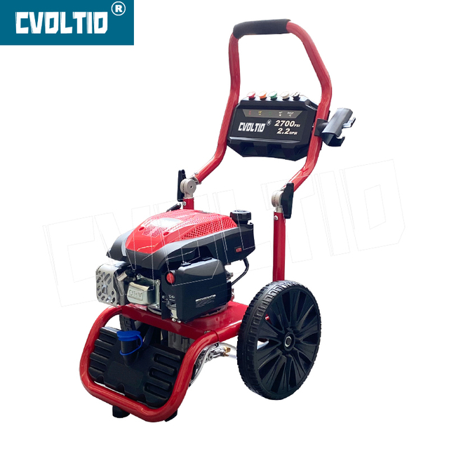 Lavadora de alta presión de gasolina de 7HP con bomba vertical 2700PSI 2.2GPM - CZA