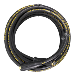 Manguera para lavadora de alta presión de 8 mm de diámetro, doble capa, presión máxima 48 MPA con rosca M22