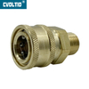 Adaptador para lavadora de alta presión, conector QD de 3/8'M a 3/8'