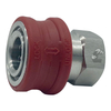 Adaptador para lavadora de alta presión, Material de acero inoxidable, zócalo QD de 1/4'F a 1/4'