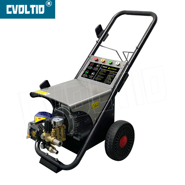 Hidrolavadora de estilo italiano Lavadora eléctrica de alta presión Auto Stop 2200PSI 3.96GPM 3KW con Annovi Reverberi (RC 14.16) - DL 