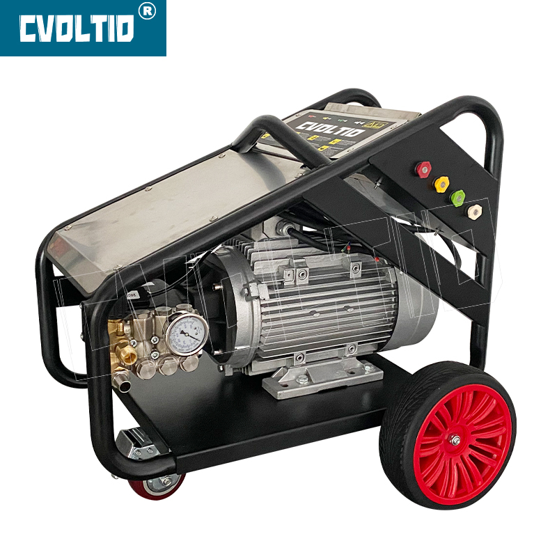 Hidrolavadora eléctrica de alta presión Automática parada Auto Stop 4350PSI 3.96GPM 10KW 32mm Marco con Annovi Reverberi Bomba- DK