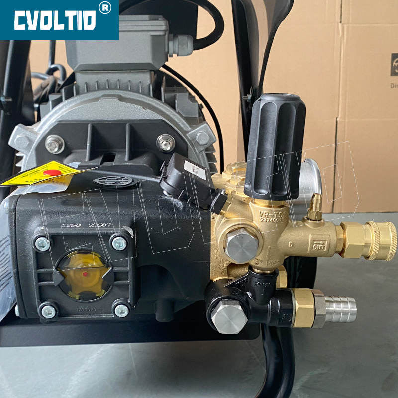 Hidrolavadora eléctrica con Función de parada automática 3600PSI 4.23GPM 5.5KW con Annovi Reverberi (RR 15.20) VRZ-TSS- DL