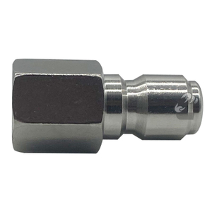 Adaptador de lavadora de alta presión Material de acero inoxidable 3/8'FNPT a 3/8'QD PLUG
