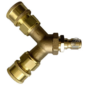 Adaptador para lavadora de alta presión 2*3/8'QD Socket a 3/8'QD Plug