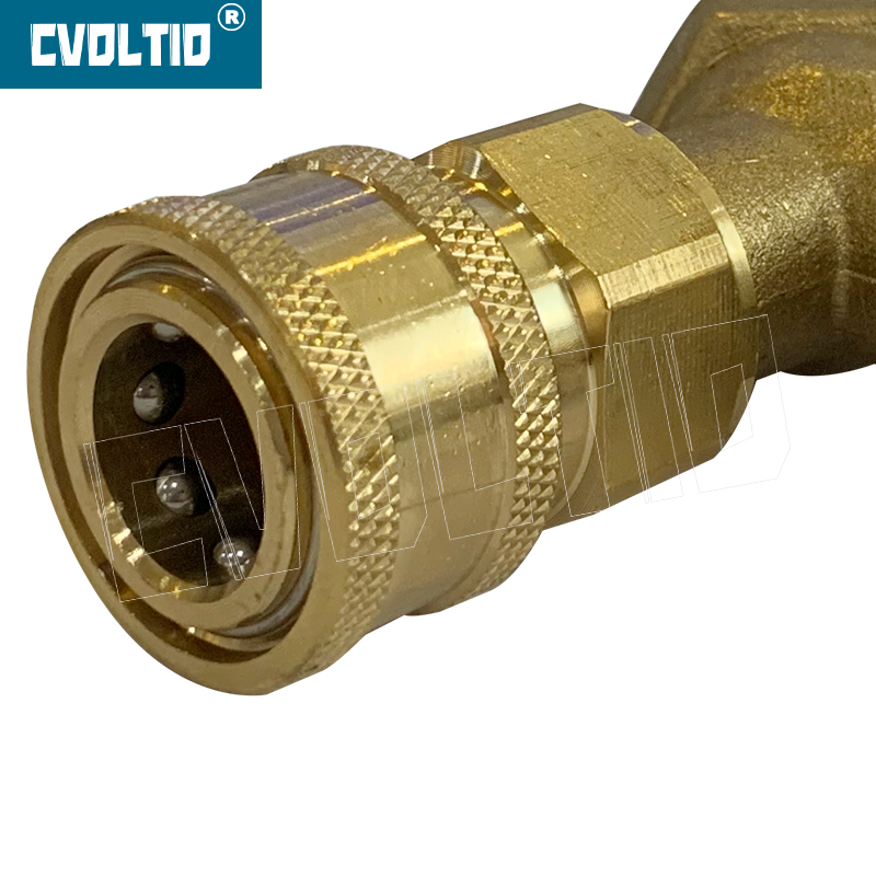 Adaptador para lavadora de alta presión 2*3/8'QD Socket a 3/8'QD Plug