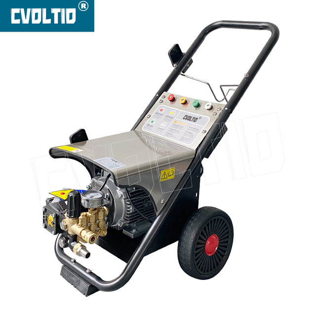 Hidrolavadora de estilo italiano Lavadora eléctrica de alta presión Auto Stop 2200PSI 3.96GPM 3KW con Annovi Reverberi (RC 14.16) - DL 