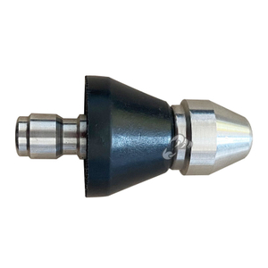 Accesorios para lavadora a presión de 4000PSI, boquillas de chorro de drenaje de alcantarillado de conexión rápida de 1/4 pulgadas con 1 delantero y 6 traseros