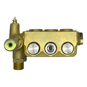 Conjunto de cabezal de bomba de lavadora de alta presión eléctrica Auto Stop 150BAR 15LPM 