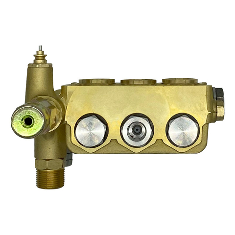 Conjunto de cabezal de bomba de lavadora de alta presión eléctrica Auto Stop 150BAR 15LPM 