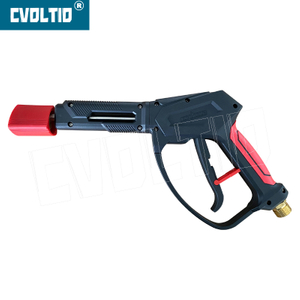 Pistola corta para lavadora de alta presión 3600PSI, entrada M22, salida 0°, 25°, 40°