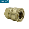 Adaptador para lavadora de alta presión, conector QD de 3/8'F a 3/8'