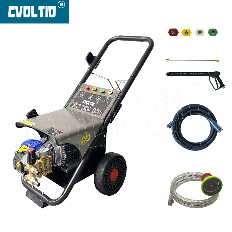 Lavadora eléctrica de alta presión Auto Stop 2600PSI 3.96GPM 4KW con AR (RC 14.16) - DL 