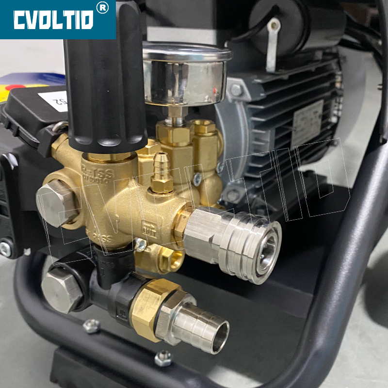 Hidrolavadora de estilo italiano Lavadora eléctrica de alta presión Auto Stop 2200PSI 3.96GPM 3KW con Annovi Reverberi (RC 14.16) - DL 