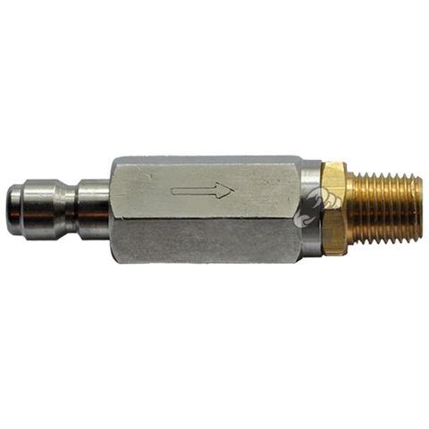 Filtro de lavadora de alta presión 1/4' QD plug a 1/4' MNPT