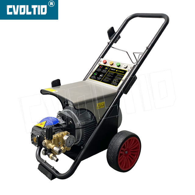 Hidrolavadora eléctrica con Función de parada automática 3600PSI 4.23GPM 5.5KW con Annovi Reverberi (RR 15.20) VRZ-TSS- DL